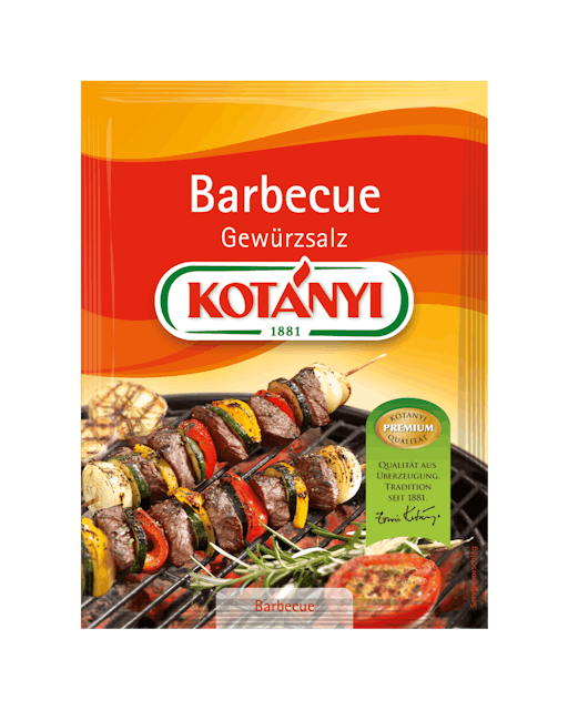Kotányi Barbecue Gewürzsalz im Brief