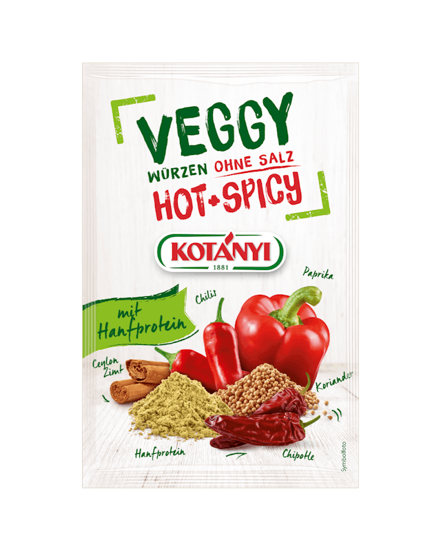 Kotányi Veggy Hot+Spicy im Brief
