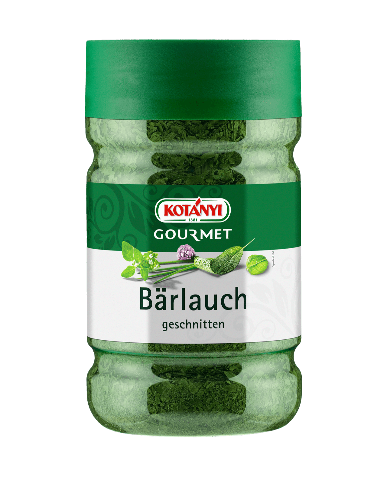 Kotányi Gourmet Bärlauch geschnitten in der 1200ccm Dose