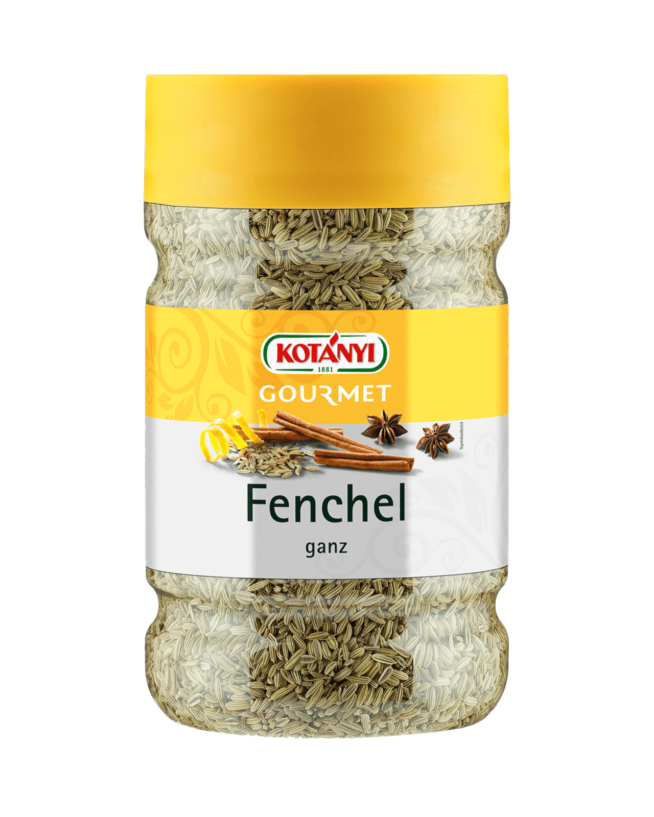 Kotányi Gourmet Fenchel ganz in der 1200ccm Dose