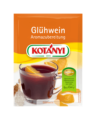 Kotányi Glühwein Aromazubereitung im Brief