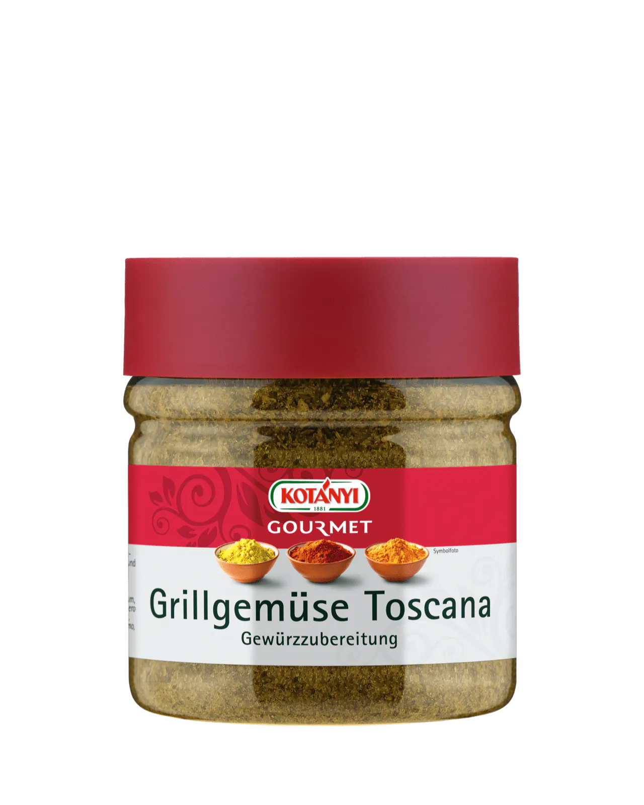 Kotányi Gourmet Grillgemüse Toscana Gewürzzubereitung in der 400ccm Dose