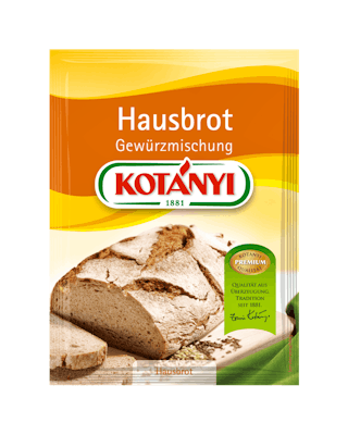 Kotányi Hausbrot Gewürzmischung im Brief