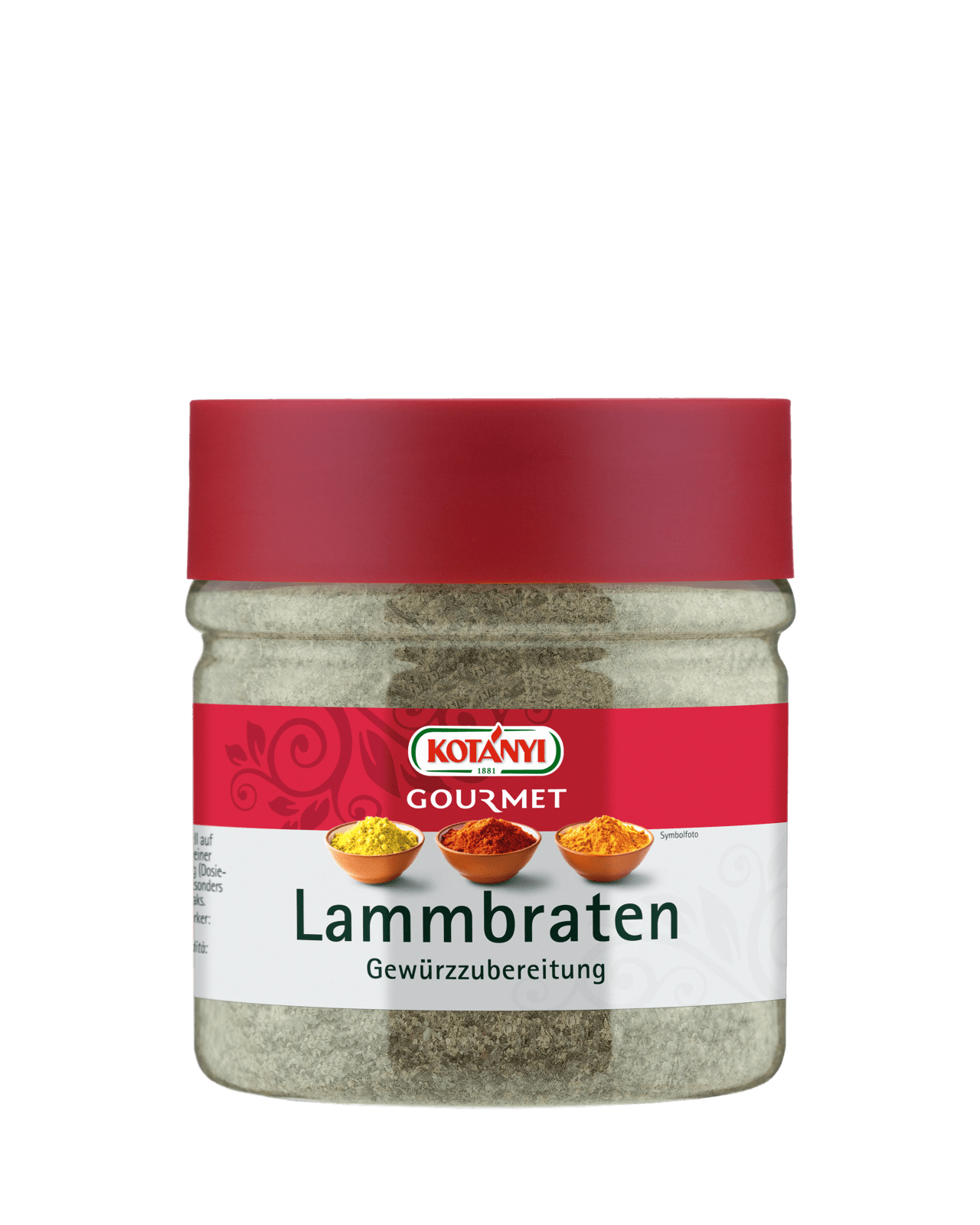 Kotányi Gourmet Lammbraten Gewürzzubereitung in der 400ccm Dose