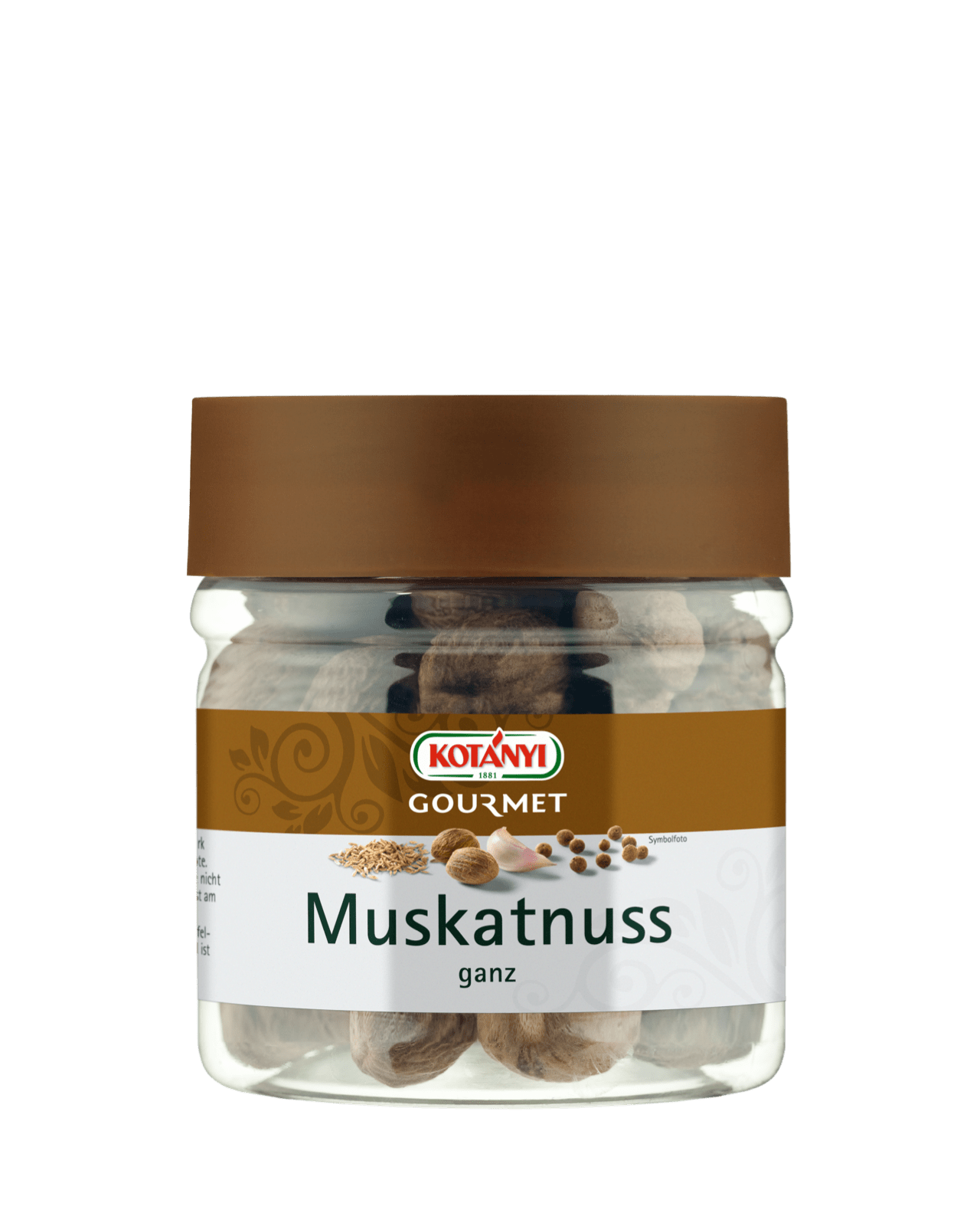 Kotányi Gourmet Muskatnuss ganz in der 400ccm Dose