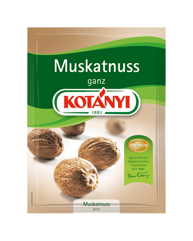 Kotányi Muskatnuss ganz im Brief
