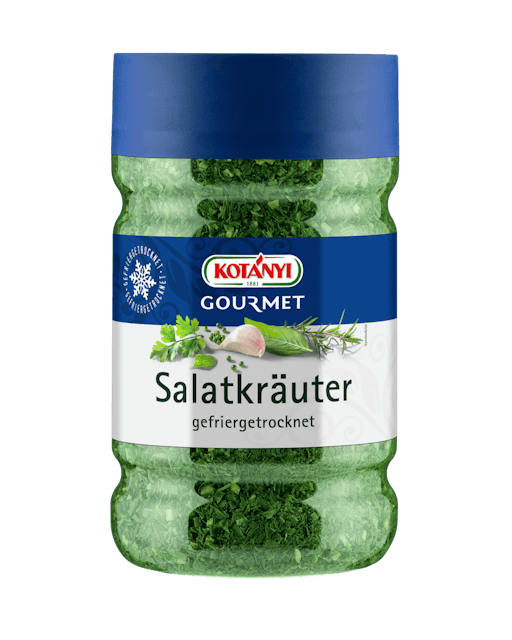 Kotányi Gourmet Salatkräuter gefriergetrocknet in der 1200ccm Dose