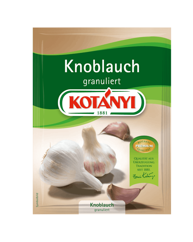 Kotányi Knoblauch granuliert im Brief