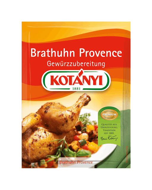 Kotányi Brathuhn Provence Gewürzzubereitung im Brief
