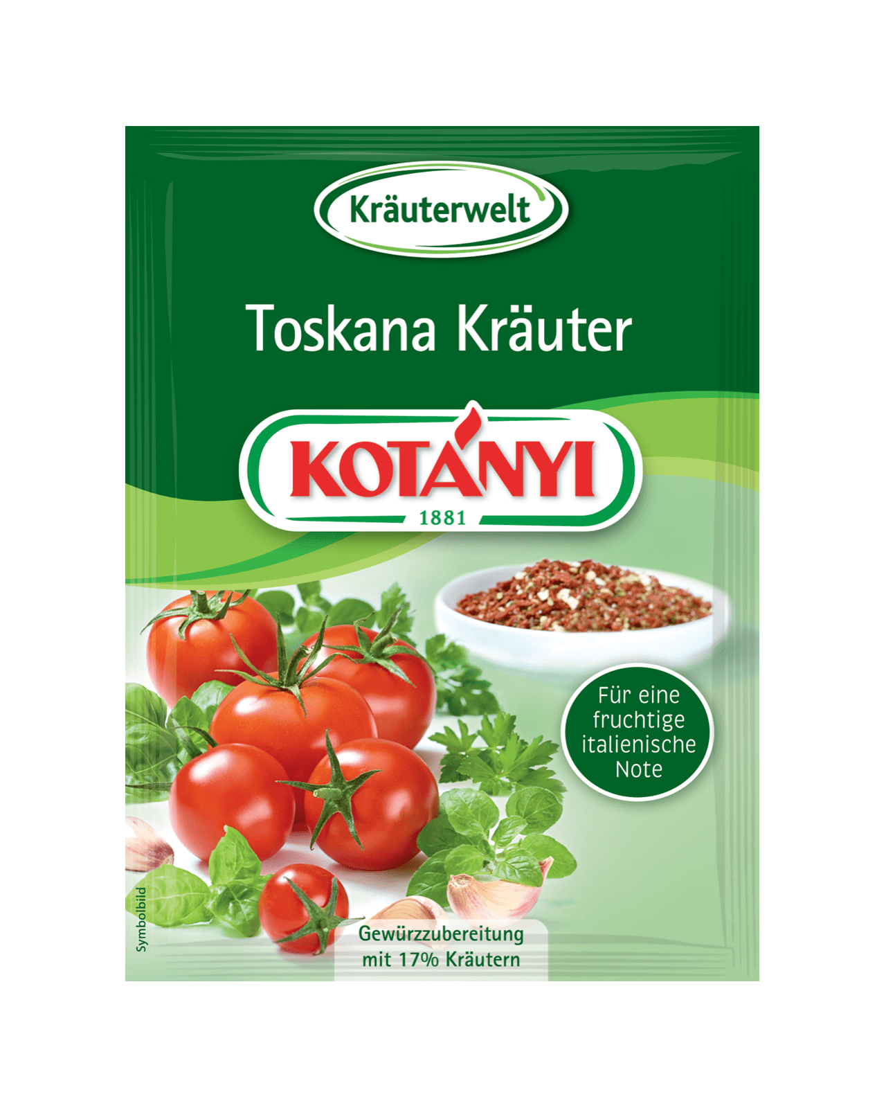 Kotányi Toskana Kräuter in der Briefpackung