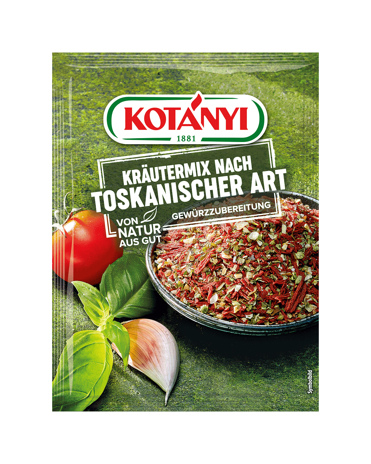 9001414212004 120001 Kotányi Kräutermix Nach Toskanischer Art Gewürzzubereitung At Pouch Vs
