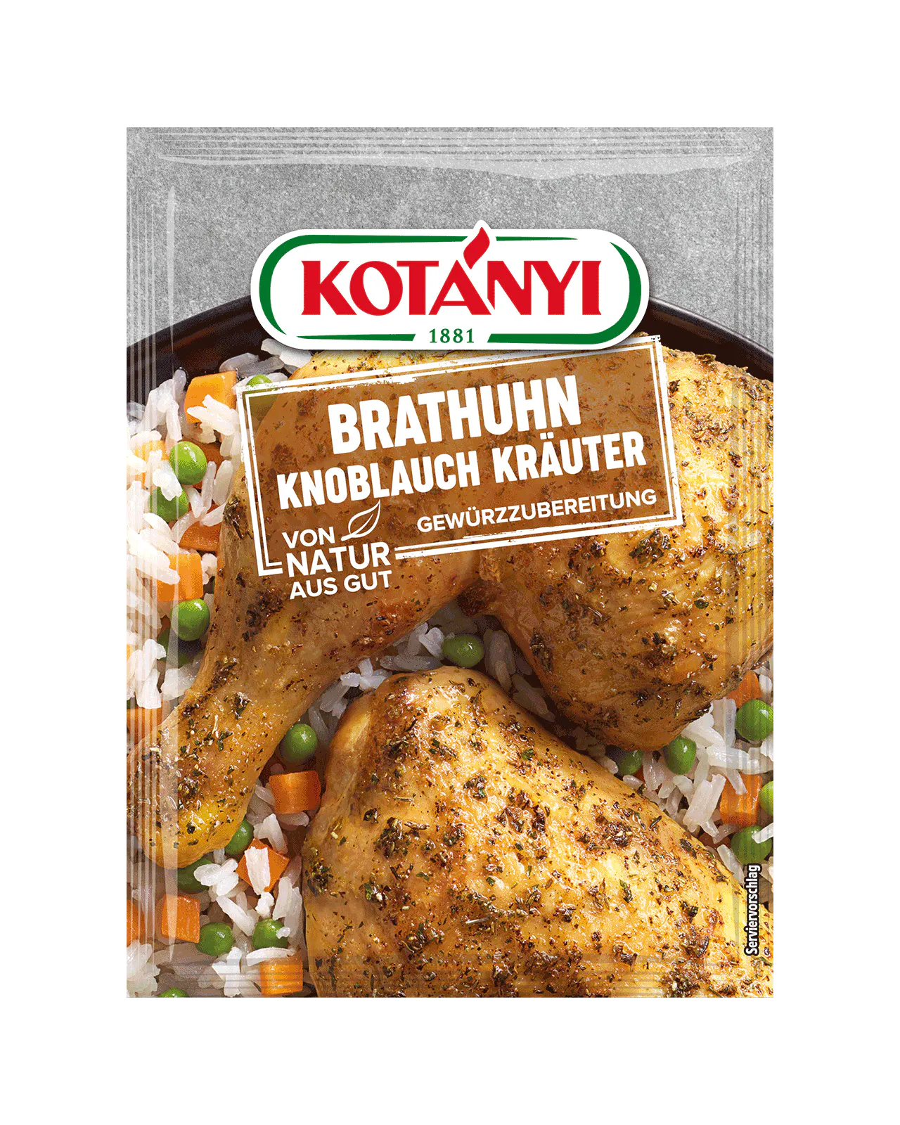 9001414018835 188301 Kotanyi Roast Chicken Herbed Garlic Pouch Pouch At Mix Mix Mix Mix Fs