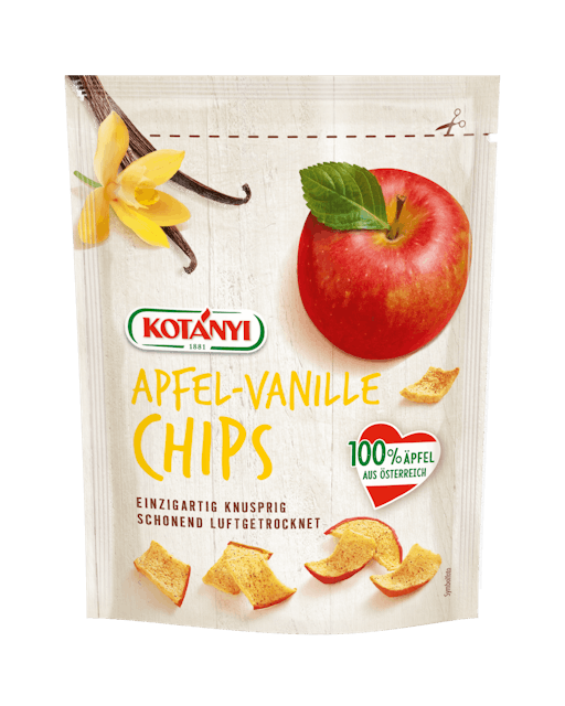 Kotànyi Apple Chips with vanilla flavor