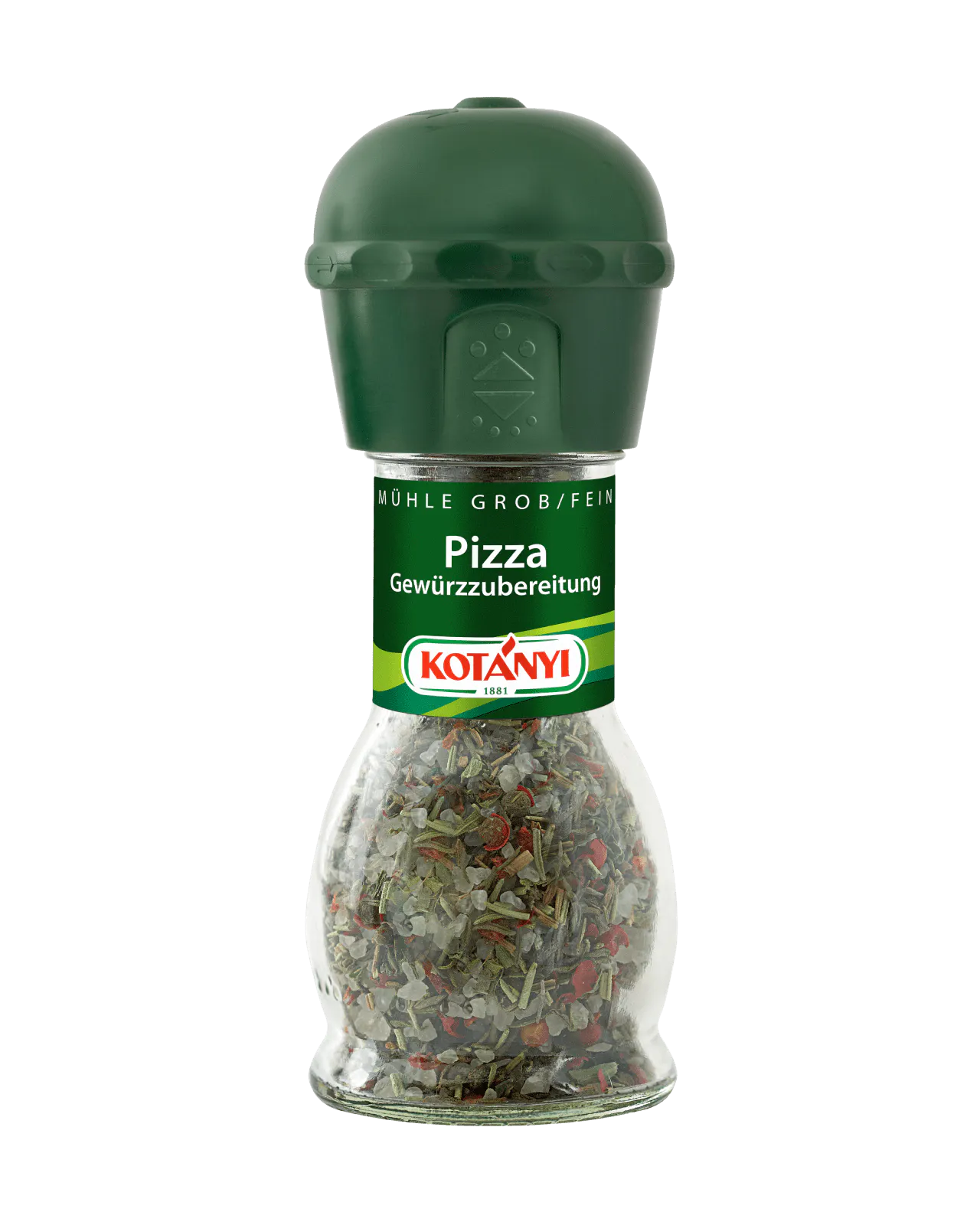 Moulin à Herbes Provencial KOTÁNYI – 33 G – Mélange D'Herbes De Provence – Pour Viandes, Poissons, Grillades Et Marinades