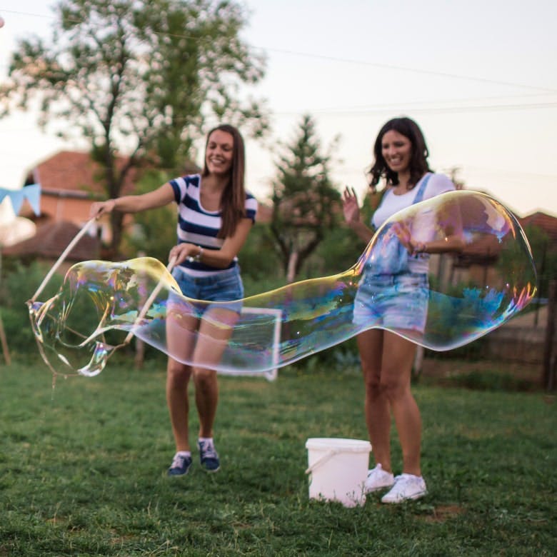 Outdoor games make every party more fun, download our templates.
