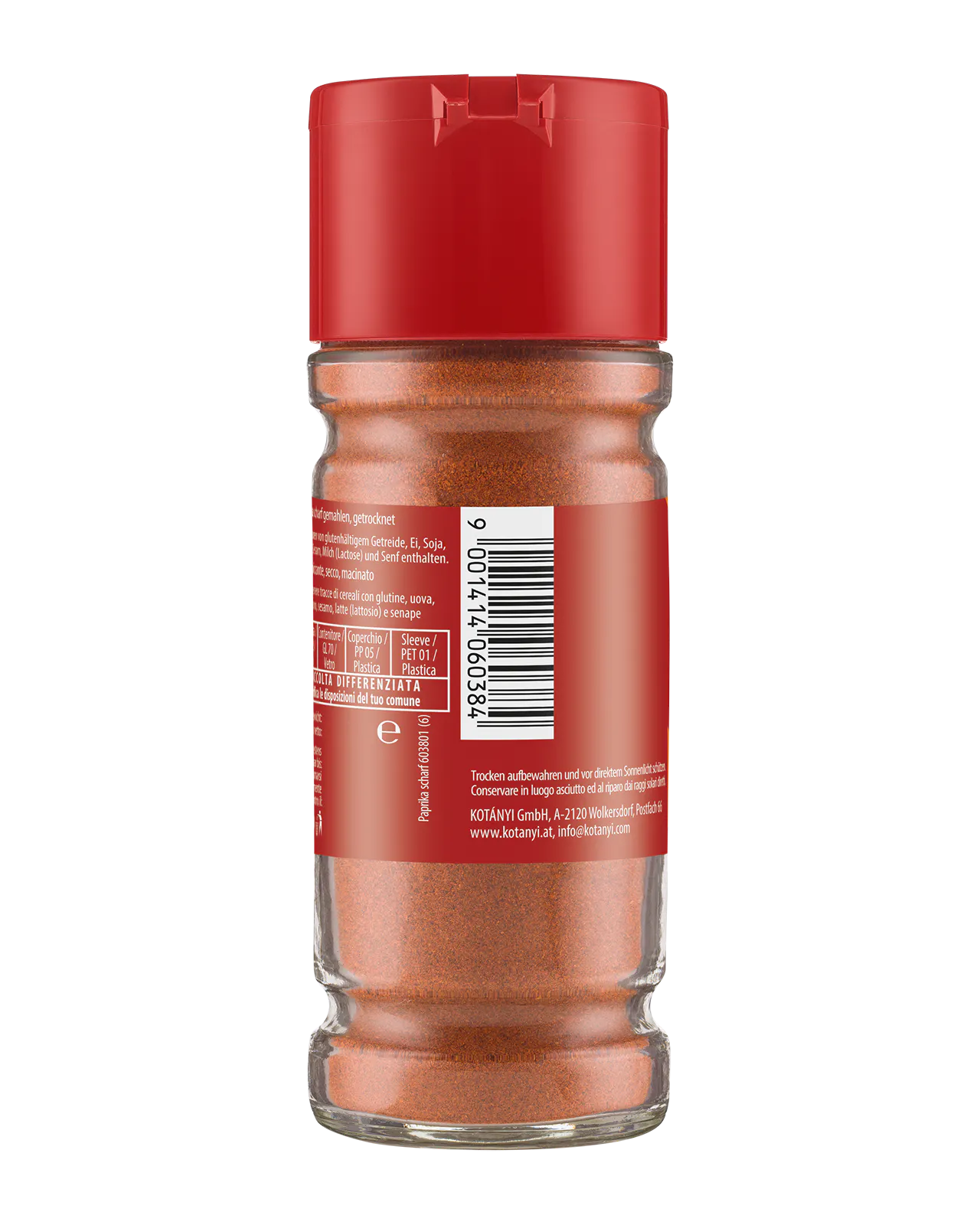 Chili Extra Hot Granules | Kotányi