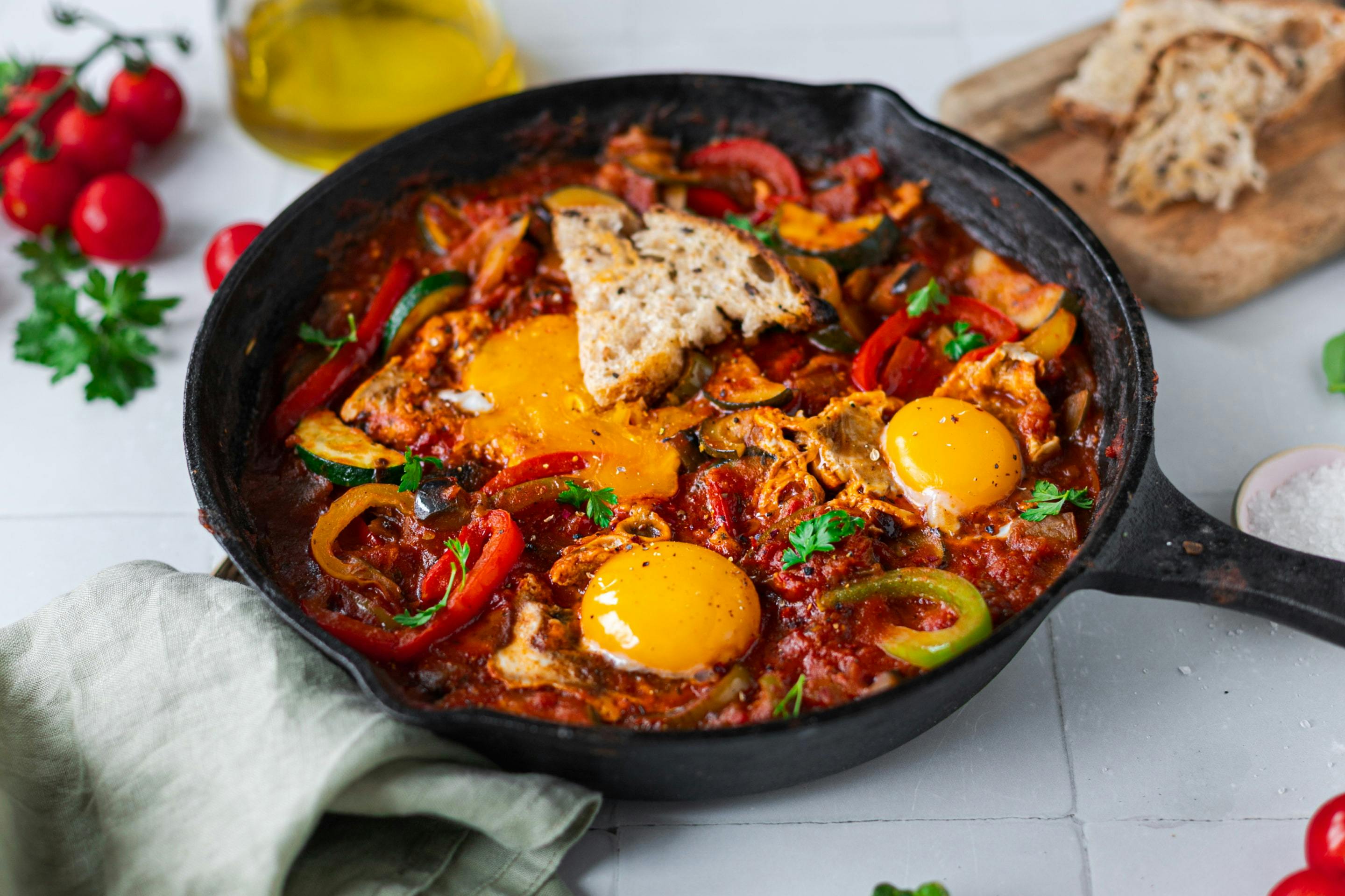 Ratatouille Shakshuka Min