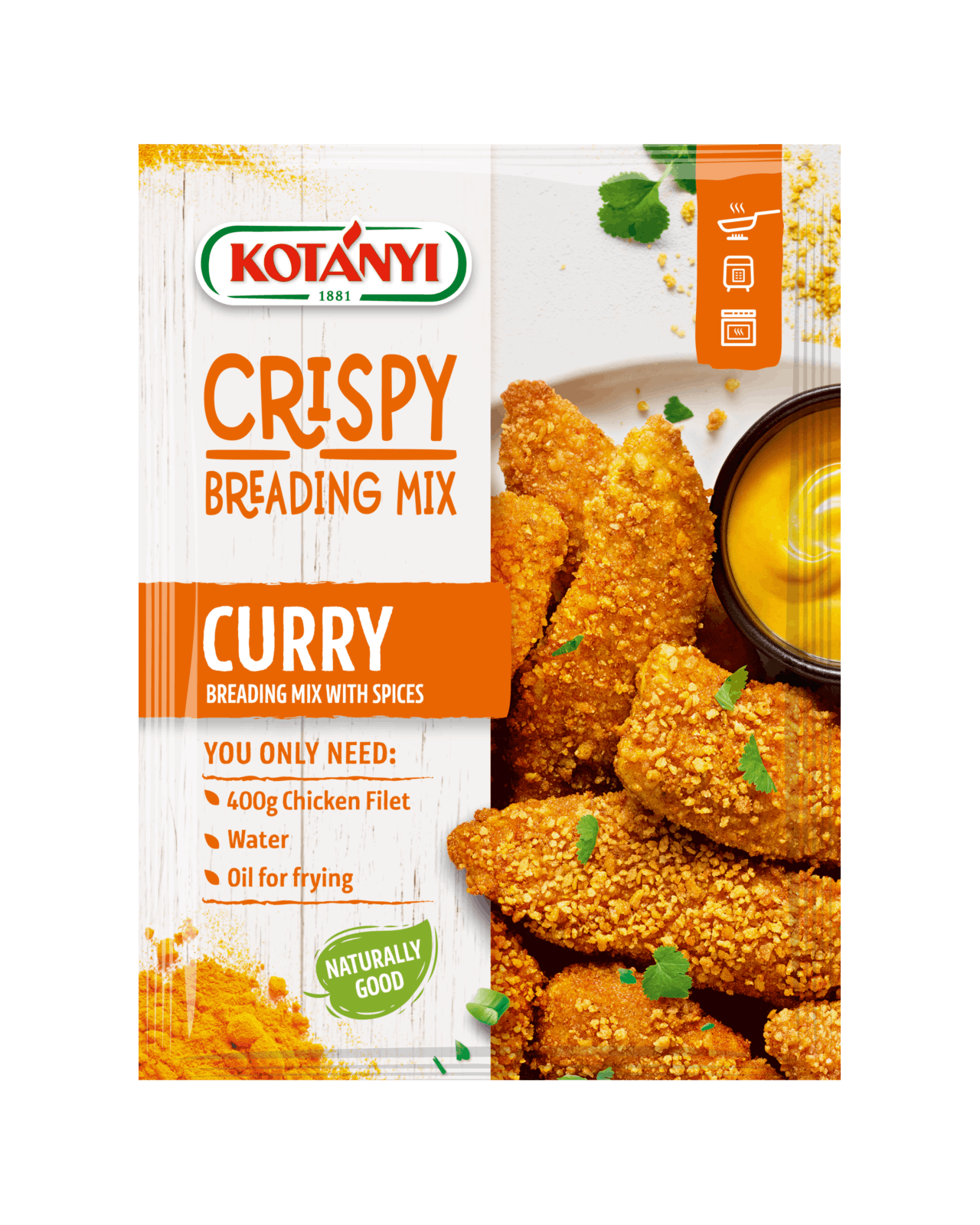380400 Breading Mix With Spices Curry Int Pouch Vs