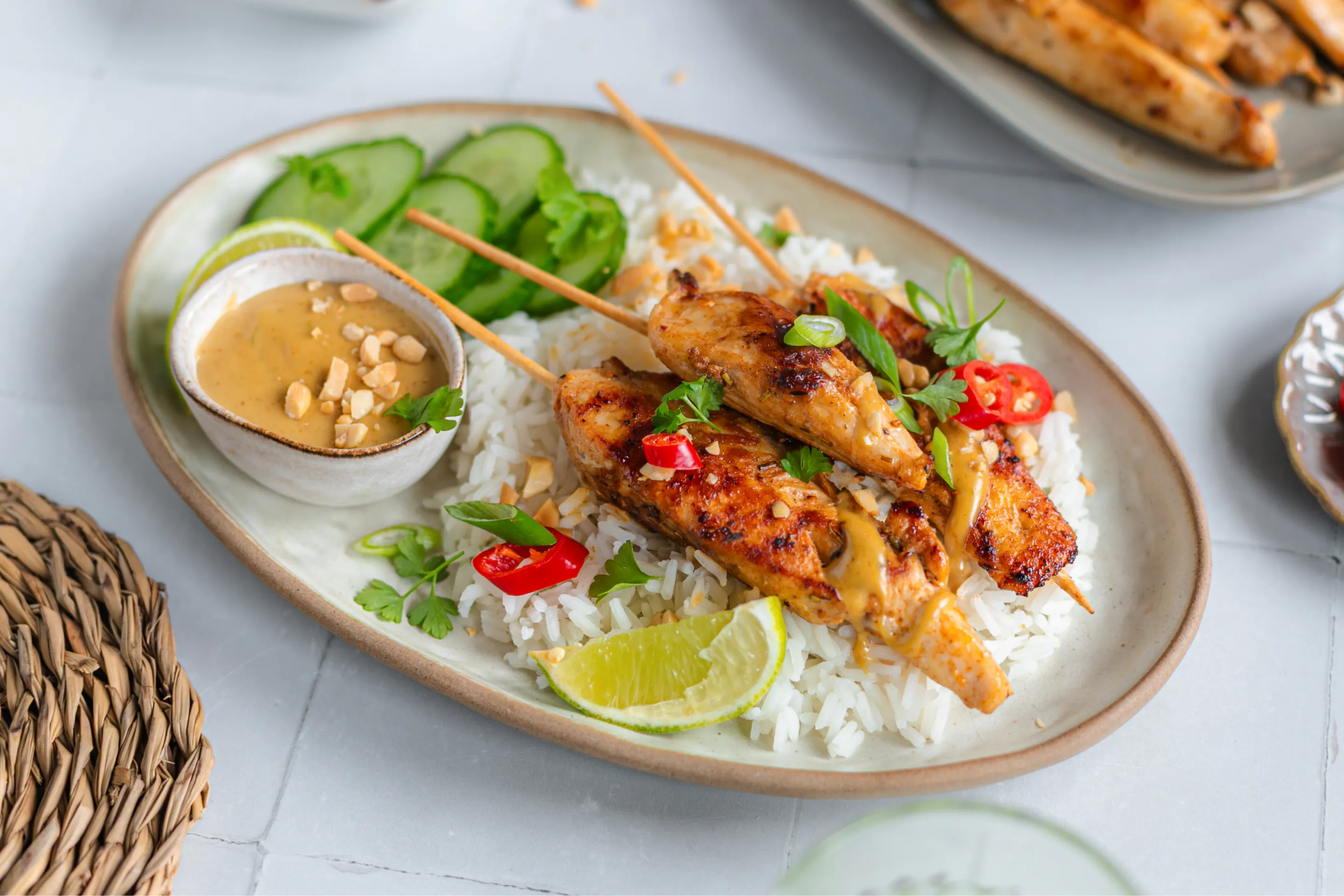 Chicken Satay Skewers