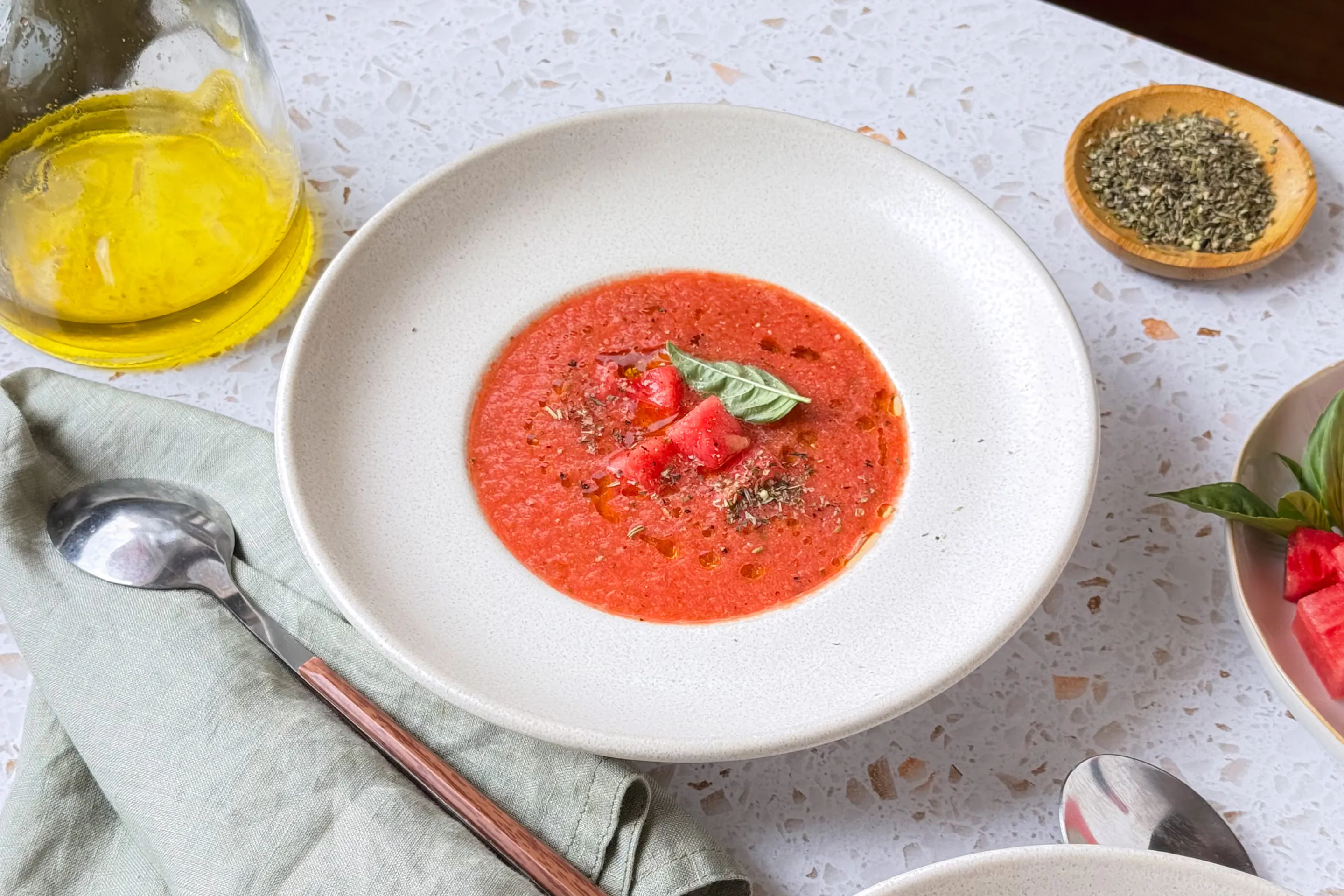 Watermelon Gazpacho Compressed