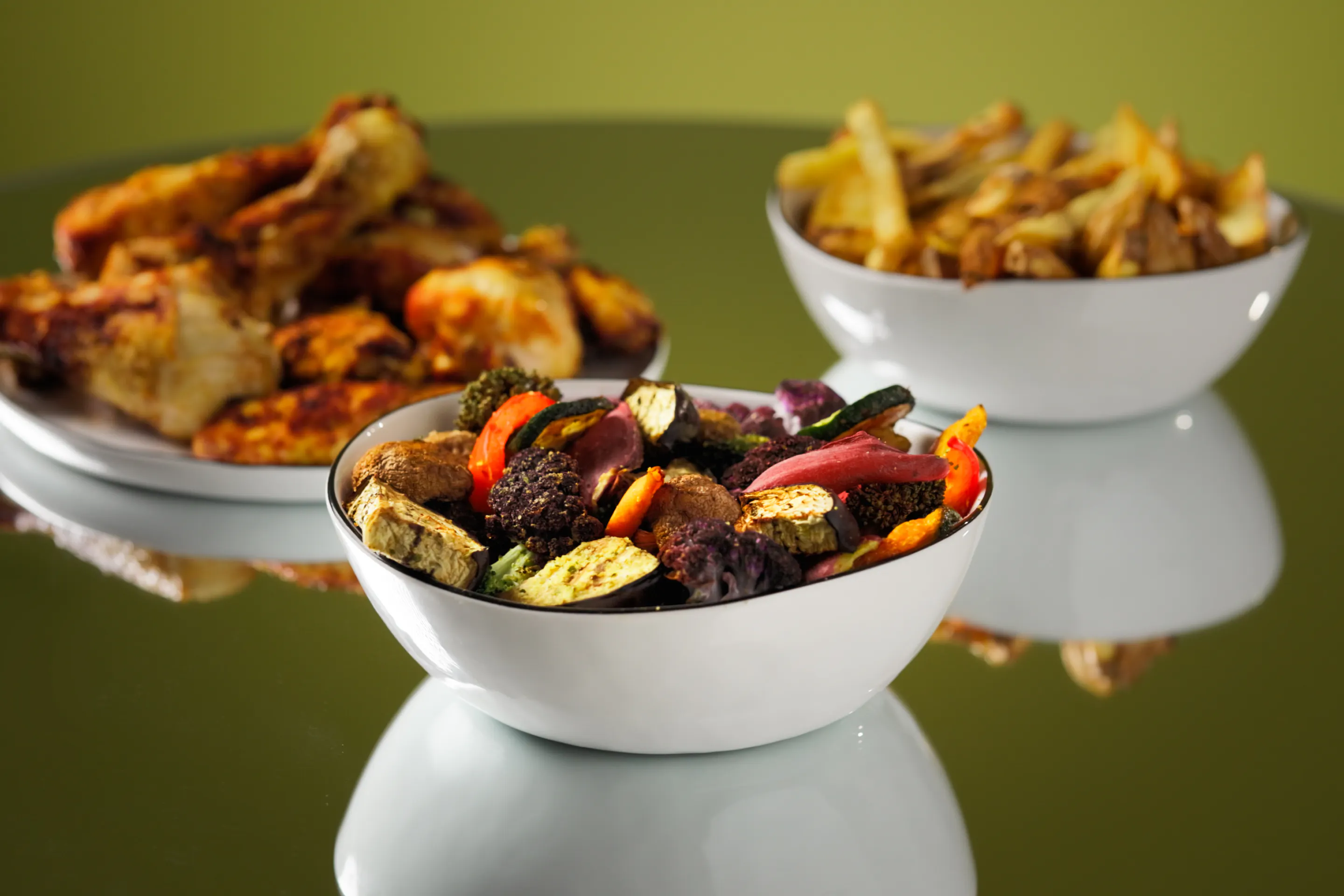 Airfryer Recipe Colorful And Crunchy Vegetables