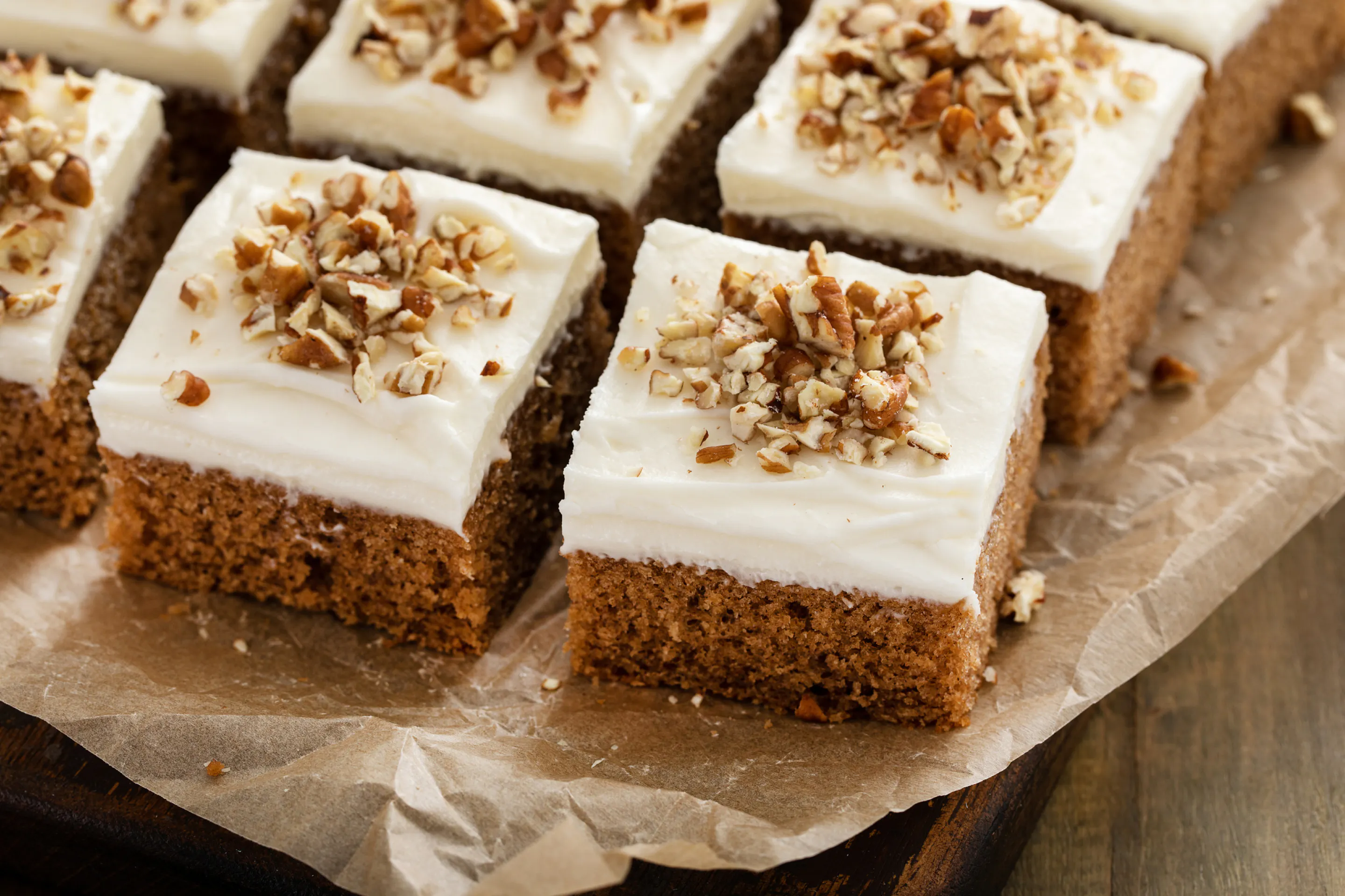 Carrot Cake With Mascarpone Topping